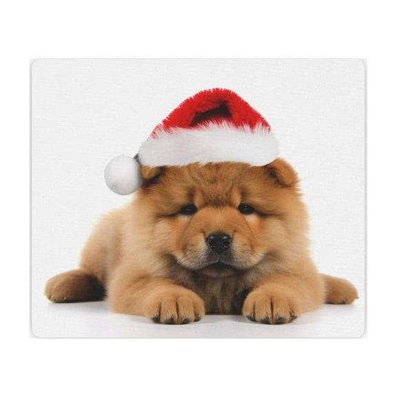 DistinctInk Mouse Pad - 1/4" Foam Rubber - Chow Chow Puppy