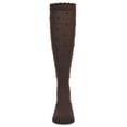 thumbnail image 6 of MeMoi Cotton Blend Swiss Dot Knee High Socks - Girls - Female, 8, Black, 6 of 7