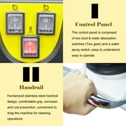INTSUPERMAI Automatic Vacuum Carpet Extractor Cleaner 60L Car Sofa Cleaning Machine