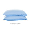 thumbnail image 3 of SDJMa Pack of 2 Pillow Cases, Soft Breathable Brushed Microfiber Pillowcases with Envelope Closure, Machine Washable (Queen Size, 18x30 Inches), 3 of 9