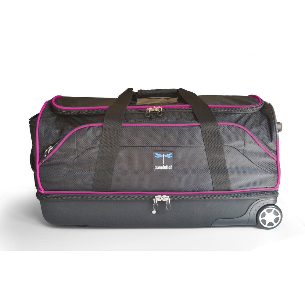 garment rack duffel with wheels