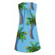 thumbnail image 3 of Vestido de Verano de las Mujeres Moda Impresa sin Mangas Cuello en V Medio Ternera Vestido Casual de Línea para Diario, 3 of 4