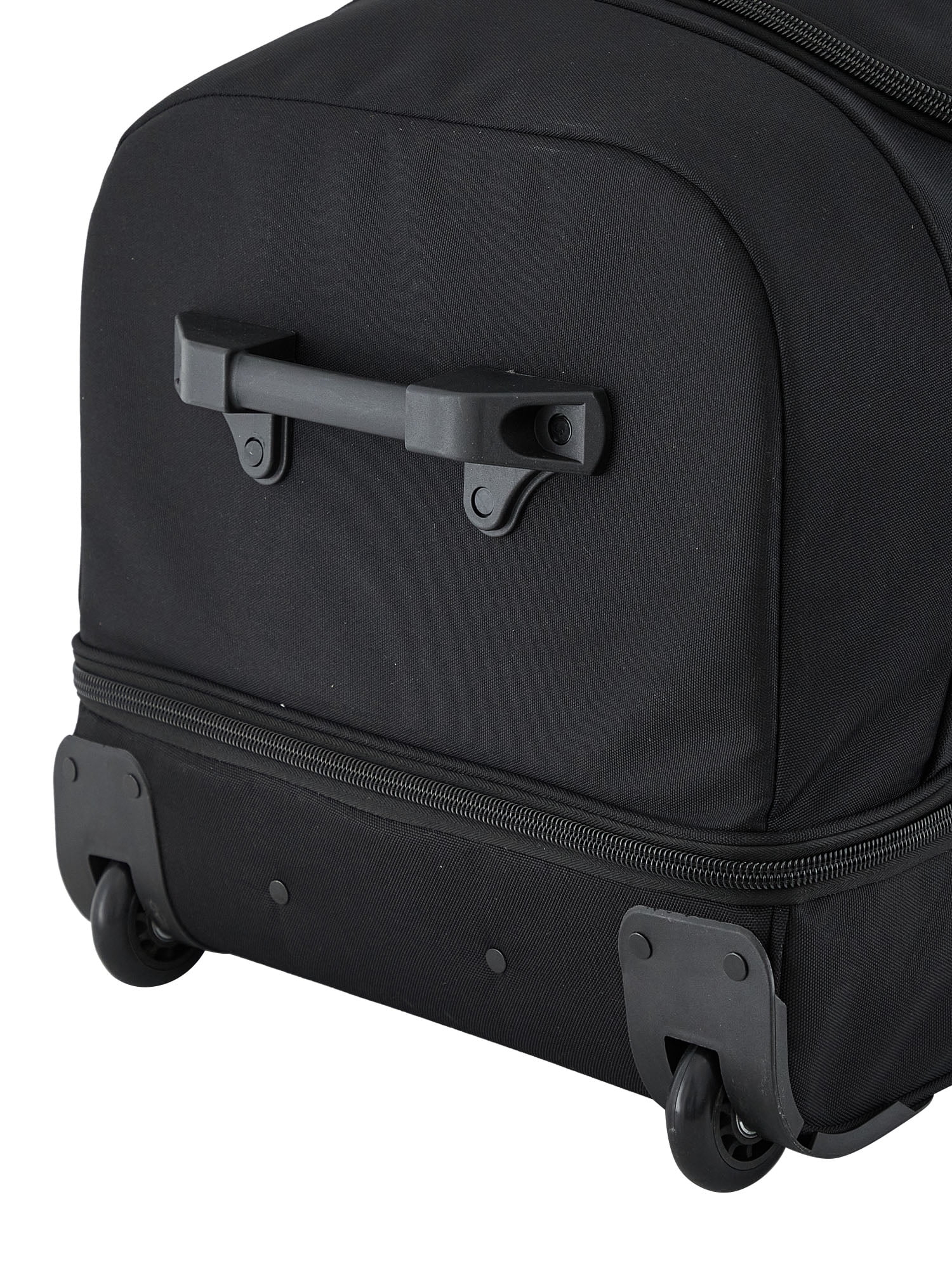Protege Everyday Journey Jumbo 36-inch Rolling Drop-Bottom Travel Duffel, Black