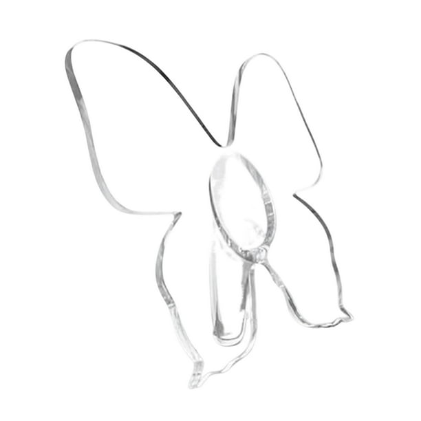 Florero acrílico con forma de mariposa, florero decorativo moderno, floreros florales, florero para mesa de comedor, fiesta de despedida de soltera,