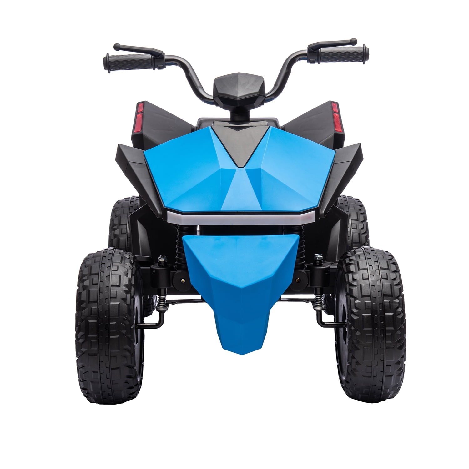 CIPACHO 12V Kids Ride On ATV Car, 4-Wheeler Electric Vehicle with Dual-Drive System, LED Front and Rear Dazzling Lights, Music, MP3, USB Interface, Blue CIPACHO 12V Kids Ride On ATV Car, 4-Wheeler Electric Vehicle with Dual-Drive System, LED Front and Rear Dazzling Lights, Music, MP3, USB Interface, Blue