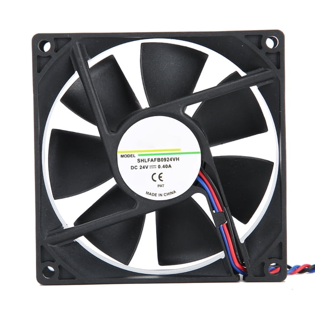 Ventilador de refrigeración de 24 V, 0,40 A, 9 cm, 4200 RPM, disipador de calor para chasis de convertidor de frecuencia (9025 de tres líneas)