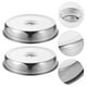 thumbnail image 2 of FELTECHELECTR tapas de acero inoxidable para carne, tapas para alimentos, tapas para carne, tapas protectoras para aceite y alimentos., 2 of 7