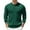 Green, variant on Domuza Mens Sweaters Long Sleeve Fashion Casual Lapel Knit Golf Sweaters Fall Winter Elastic Button Down Business Ribbed Dress Pullover Army Green L