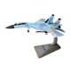 thumbnail image 2 of Maqueta del avión SU-35 a escala 1:144, decoración de escritorio con soporte de exhibición, artículo de colección, maqueta de avión en miniatura para, 2 of 9