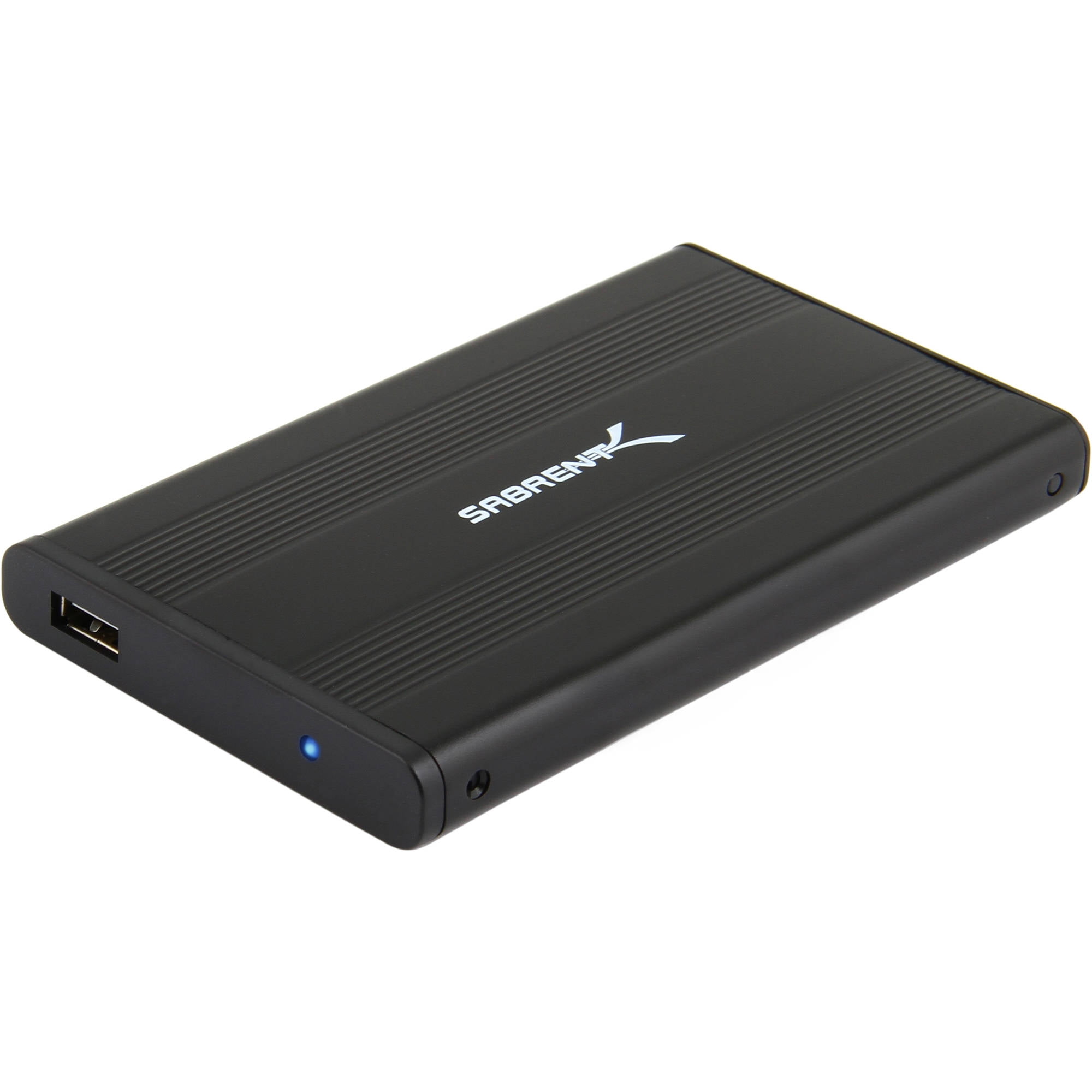 Sabrent usb 2.0 super slim 2.5 inch aluminum hard drive ...