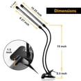 thumbnail image 4 of Luz LED de cultivo iPower de espectro completo para plantas de interior, 4 of 7