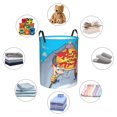 thumbnail image 6 of Phineas And Ferb Large Laundry Basket With Handle, Collapsible Laundry Hamper, Dirty Clothes Storage Basket For Living Room, Bathroom, Bedroom, College Dorm, 6 of 8