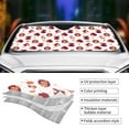 thumbnail image 5 of Fuzoiu Cartoon Hedgehogs Print Car Windshield Sun Shade,Block Uv Rays Sunshade,Foldable Front Window Sun Visor Protector for Car,SUV,Truck-Keep Vehicle Cool-Cartoon Hedgehogs, 5 of 8