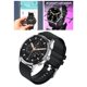 thumbnail image 4 of Música multifunción inteligente Impermeable Bluetooth de ejercicios Pantalla táctil completa - Plata negro Sunnimix reloj inteligente bluetooth, 4 of 8