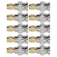 thumbnail image 2 of 10 Uds SMA macho a BNC macho adaptador reemplazo conector de conversión de Cable Coaxial RF, 2 of 9