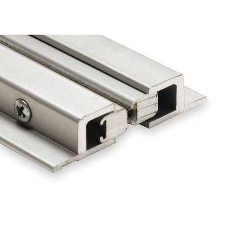 140PA-7 Double Door Weatherstrip, 7 ft, Gray