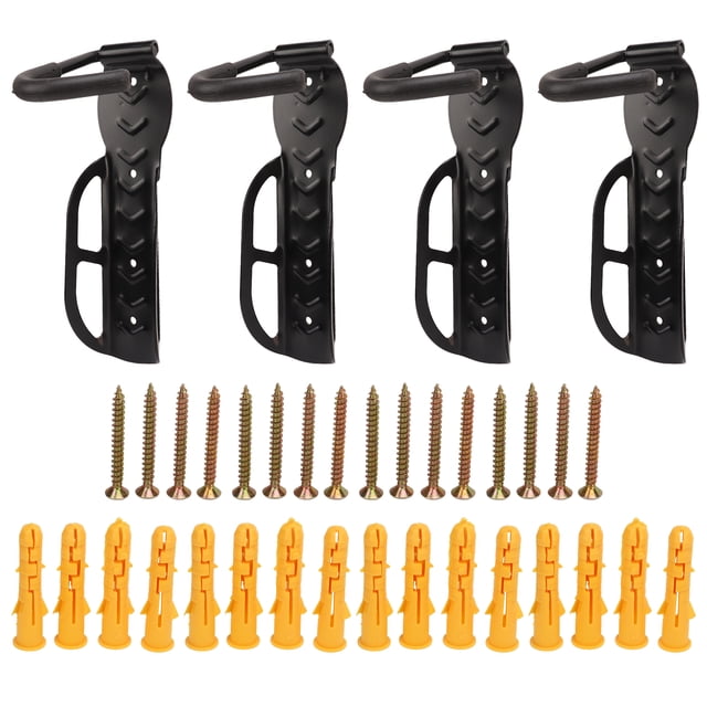 Portabicicletas Vertical de montaje en pared ahorro de espacio compacto fácil de instalar gancho colgante de bicicleta de acero para bicicleta de montaña para interior ANGGREK Otros