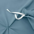 thumbnail image 5 of Nestl 3 Piece Pinch Pleated Pintuck Duvet Cover Set with Shams, Soft Microfiber,Button Closure Bedding Set, Queen - Blue Heaven, 5 of 9