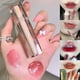 thumbnail image 2 of Cappuvini Ice Tea Lip Gloss Espejo Agua Brillo De Labios Hidratante Líquido Lápiz Labial Relleno Sexy Tinte Rojo Maquillaje Cosmético Coreano timetunnel Gao Jinjia  unisex, 2 of 2
