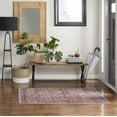 thumbnail image 4 of Everwash™ Callaghan Eve Southwestern Medallion Machine Washable Area Rug, Brick Red, 6'6"x9'2", 4 of 11