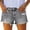 Gray, variant on VBVC Women's Ripped Cutoff Denim Shorts , High Waisted Distressed Jean Shorts For Women,Ladies' Frayed Hem Summer Shorts with Pockets,Blue,S-2XL
