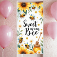 thumbnail image 7 of Decorative Design Bee Theme Decorative Flowers Sweet as can Bee Banner for Kids Party Spring Celebration Baby Shower, 7 of 7