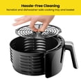 thumbnail image 4 of Chefman Turbo-Fry Air Fryer with Adjustable Temp Control, 2 Qt Capacity, Black, 4 of 8
