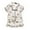 1-White, variant on Toddler Satin Pajamas for Girl Cartoon Kids Button Down Pajamas Set Pjs Sleepwear Outfits Silk Christmas Pajamas 12-24 Months
