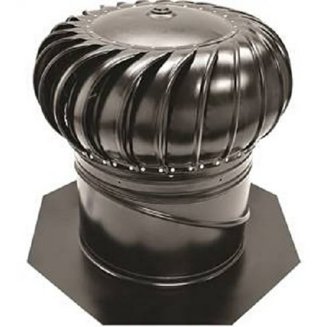 Ll Building Produits 12 Po Éolienne Noire Glv GIC12BL