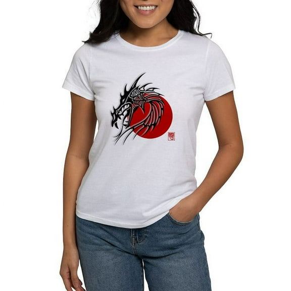 CafePress - Chinese Zodiac Dragon Women's T Shirt - Women's Classic T-Shirt