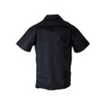 thumbnail image 2 of Gravity Threads Guayabera Shirt For Boys Cuban Short Sleeve Kids Shirts Black X-Small, 2 of 4