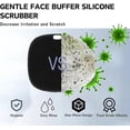 thumbnail image 3 of Face Scrubber, Gentle Pore Scrubber Silicone Face Exfoliating Scrubber, Face Wash Brush Manual Waterproof Cleansing Skin Care Face Scrub Wash Brushes for Men and Women, 3 of 8