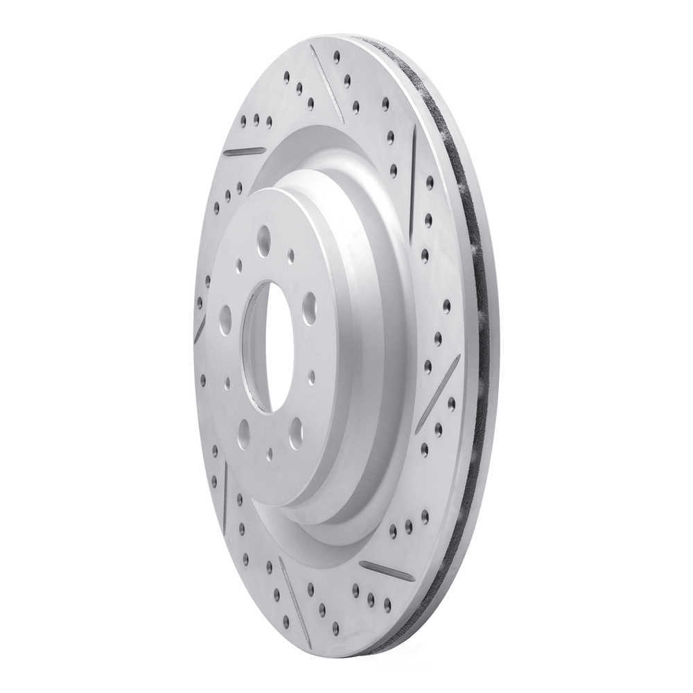 Dynamic Friction Company 830-26003R DFC Geoperformance Rotor - Drilled and Slotted