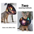 thumbnail image 3 of Planets Galaxy Stars Cosmic Space Soft Pet Recovery Collar for Cats Small Dogs, Protective Elizabeth Collar for Post-Surgery, Anti-Lick & Anti-Scratch, 3 of 7