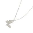 thumbnail image 3 of Collar con colgante de mariposa luminosa, gargantilla para mujer, collar de cadena para vacaciones, día de San Valentín, fiesta, cumpleaños Verde, 3 of 8