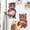 Multicolor-C, variant on Corgi Silicone Anti-Collision Corner Protector, Adhesive Furniture Bumper for Ba-by Proofing, Cute Dog Shape Edge Guard for Cabinet Door Handle, 2 Pack