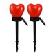 thumbnail image 1 of 2 Pcs Solar Lights Heart Solar Stake Lights Outdoor Patio Decorative Lights, 1 of 4