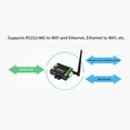 thumbnail image 4 of RS232 Serial To Ethernet Adapter, Serial To Ethernet Converters Multifunction Multiple Interfaces Aluminum Alloy  for Industrial, 4 of 7
