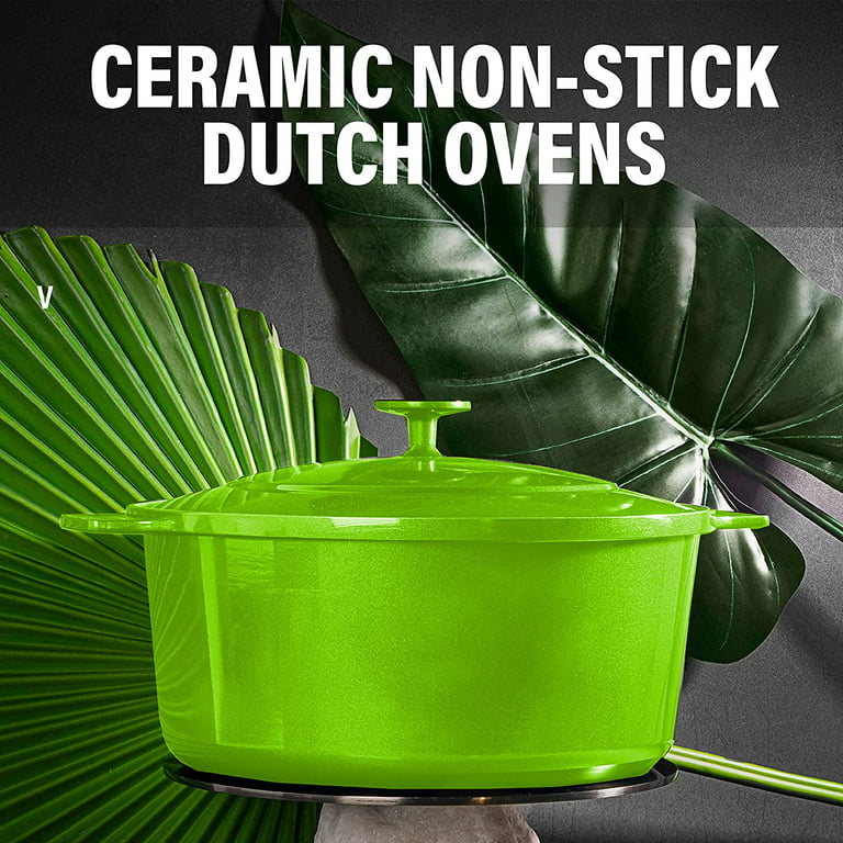 Granite Stone™ Diamond Green Non-Stick Dutch Oven, 5 qt - Food 4 Less