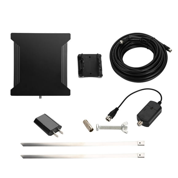 ZOUSSIQI 150miles Outdoor Television 1080P HDTV Antenna with IEC Connector EL225#00960