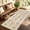 Beige Orange, variant on WANLISELL 2ft x 6ft Hallway Runner Rug, Non-Slip Machine Washable Vintage Floral Area Rugs, Soft Indoor Carpet for Bedroom, Dark Green