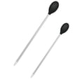 thumbnail image 2 of 2Pcs Aquarium Sand Cleaner with Silicone for Fish Tank Maintenance White, 2 of 6