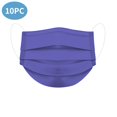 thumbnail image 1 of Mascarilla desechable para adultos, cubrebocas de Color azul con flores, Cosplay de Halloween, 10 unidades, 2022, 1 of 4