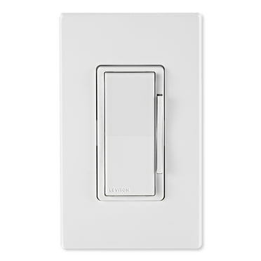 Leviton Decora Smart Dimmer (Z-Wave 800 Series) – ZW6HD-1RW For Smart Home Lighting, Voice & App Control
