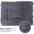 thumbnail image 4 of Alfombrilla lavable a máquina para perros, funda reversible para cama de perro, cama para mascotas utilizable (100 cm/75 cm, gris oscuro), 4 of 5