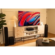 Sony SS-CSEM2 Dolby Atmos Enabled Upfiring Height Speakers, Pair (2025) Bundle with Center Channel Speaker, Bookshelf Speakers (Pair), 100ft Speaker Wire Cable, 5-Pair Banana plugs and HDMI Cable