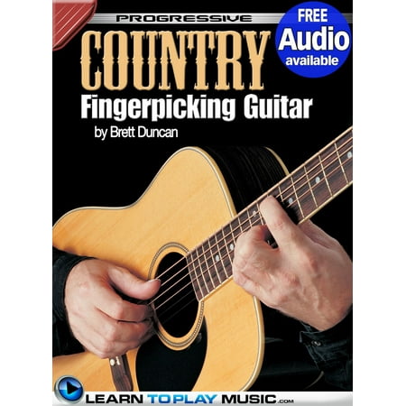 Country Fingerstyle Guitar Lessons - eBook (Best Country Guitar Lessons)