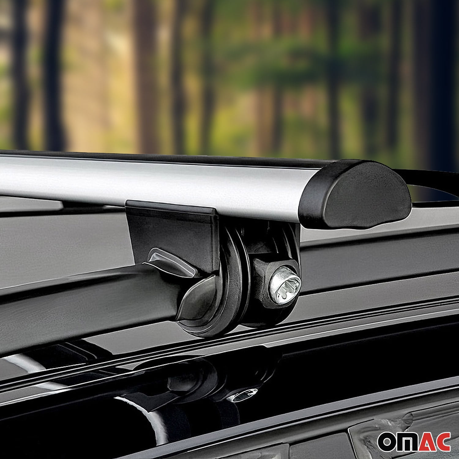 OMAC Roof Rack Cross Bars Lockable for Kia Sorento 2011-2015 Gray 2 Pcs Anti-Theft for Travel Kayak Canoe Surf Ski Snowboard Camping