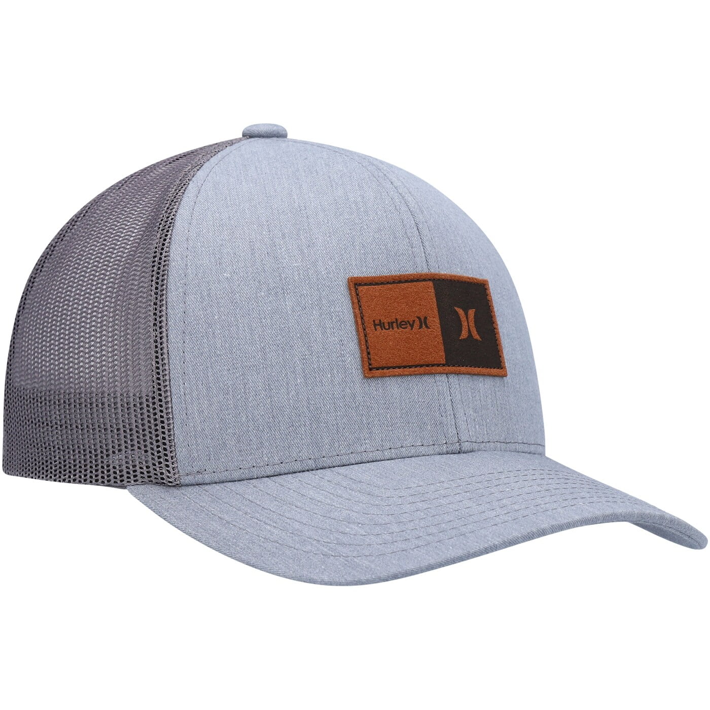 Hurley Men's Trucker Hat Fairway Snapback Cap (Grey)