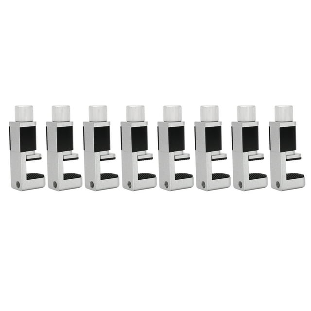 Cell Phone LCD Fix Clamp, 8Pcs Fine Workmanship Smoothly Operation Sturdy Phone LCD Repair Clamps For Electronic Equipment